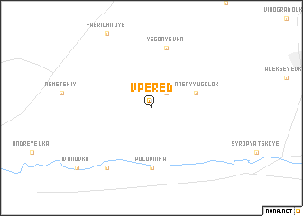 map of Vperëd