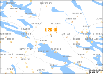 map of Vråka