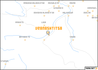 map of Vranashtitsa