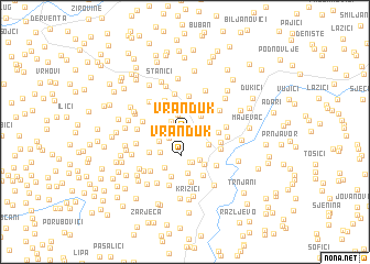 map of (( Vranduk ))