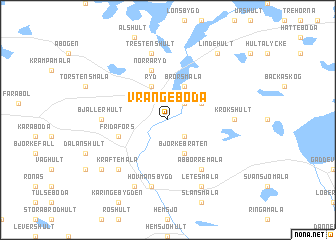 map of Vrångeboda