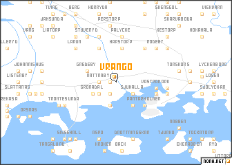 map of Vrängö