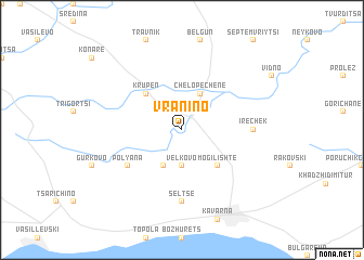 map of Vranino