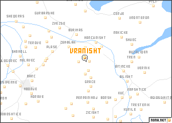 map of Vranisht