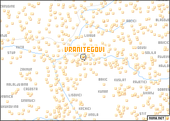 map of Vranitegovi