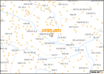 map of Vranjani