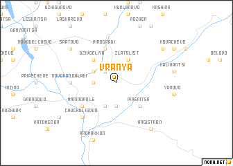 map of Vranya