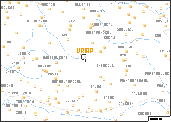 map of Vrap