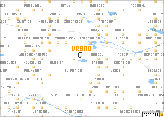 map of Vrbno