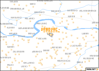 map of Vrbovac