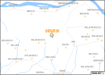 map of Vrdnik