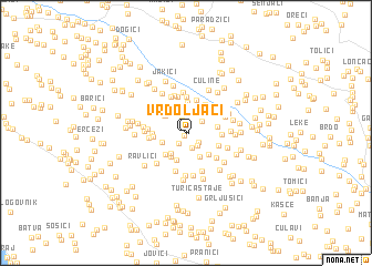 map of Vrdoljaci