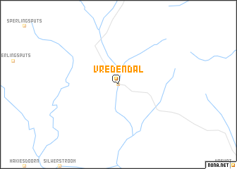 map of Vredendal