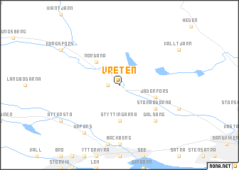 map of Vreten