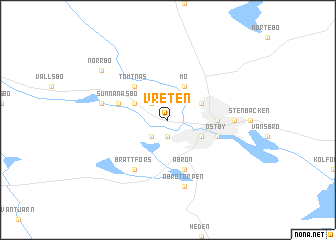 map of Vreten