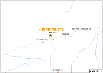 map of Vrigri-Fouta