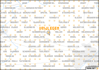 map of Vrijlegem