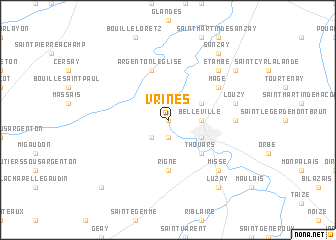 map of Vrines