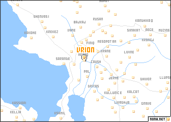 map of Vrion