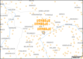 map of Vrmbaje