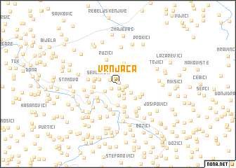 map of (( Vrnjača ))