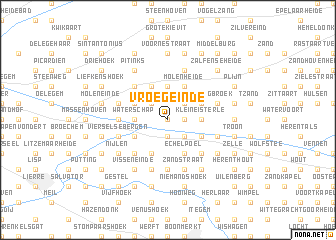 map of Vroegeinde