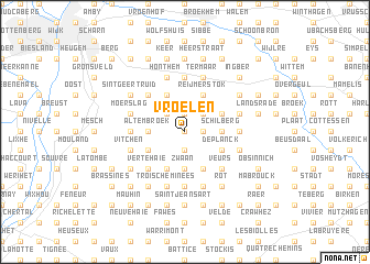 map of Vroelen