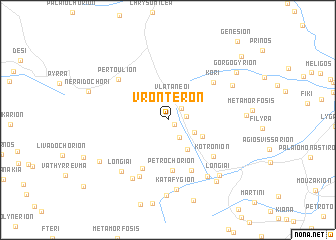 map of Vronterón