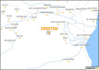 map of Vrontoú