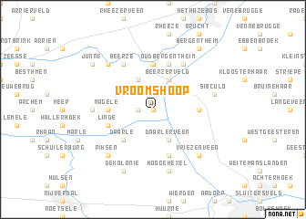 map of Vroomshoop