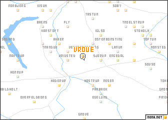 map of Vroue