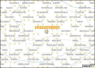 map of Vrouwenboom