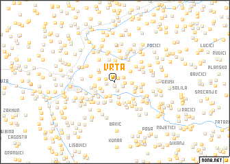 map of Vrta