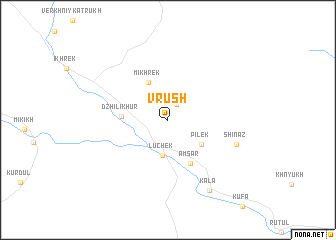 map of Vrush