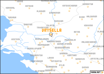 map of Vrysélla