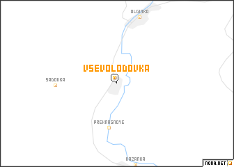 map of Vsevolodovka