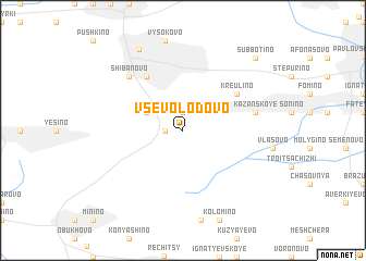 map of Vsevolodovo