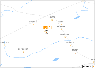 map of Vsini