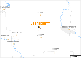 map of (( Vstrechnyy ))