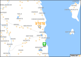 map of V. Tete