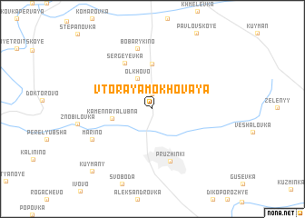 map of Vtoraya Mokhovaya