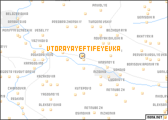 map of Vtoraya Yeftifeyevka