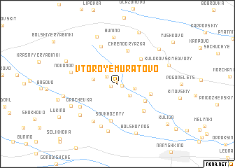 map of Vtoroye Muratovo