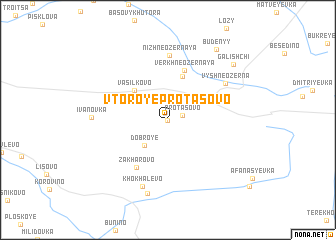 map of Vtoroye Protasovo