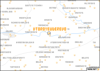 map of Vtoroye Uderëvo