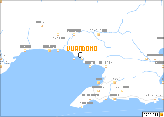 map of Vuandomo