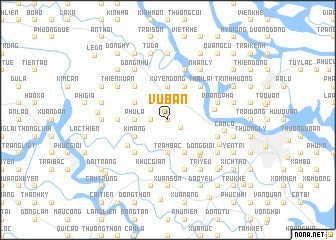 map of Vụ Bản
