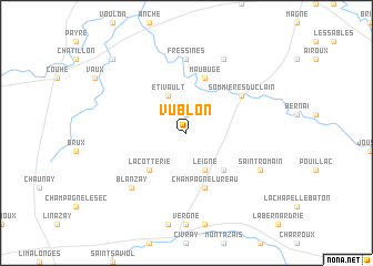 map of Vublon