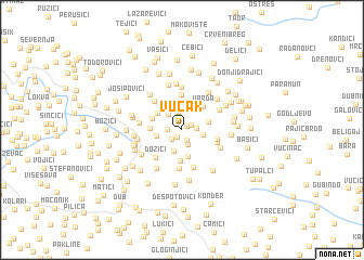 map of (( Vučak ))