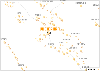 map of Vučića Han